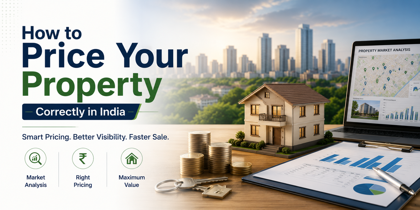 How to Price Your Property Correctly in India (2026 Guide)