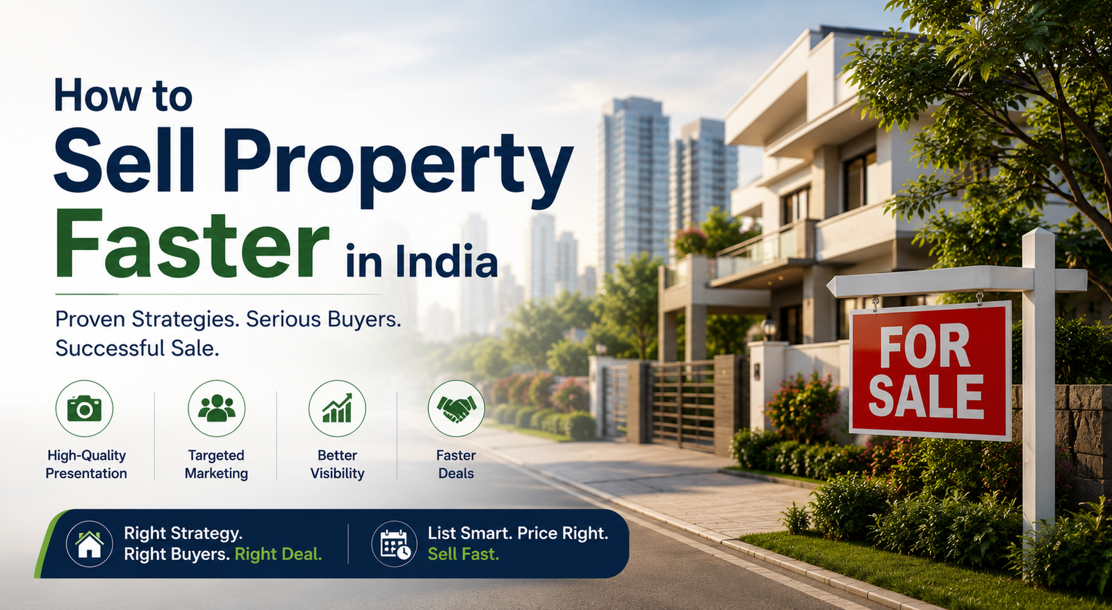 How to Sell Property Faster in India (Proven Tips for 2026)